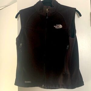 North Face fleece vest, size S